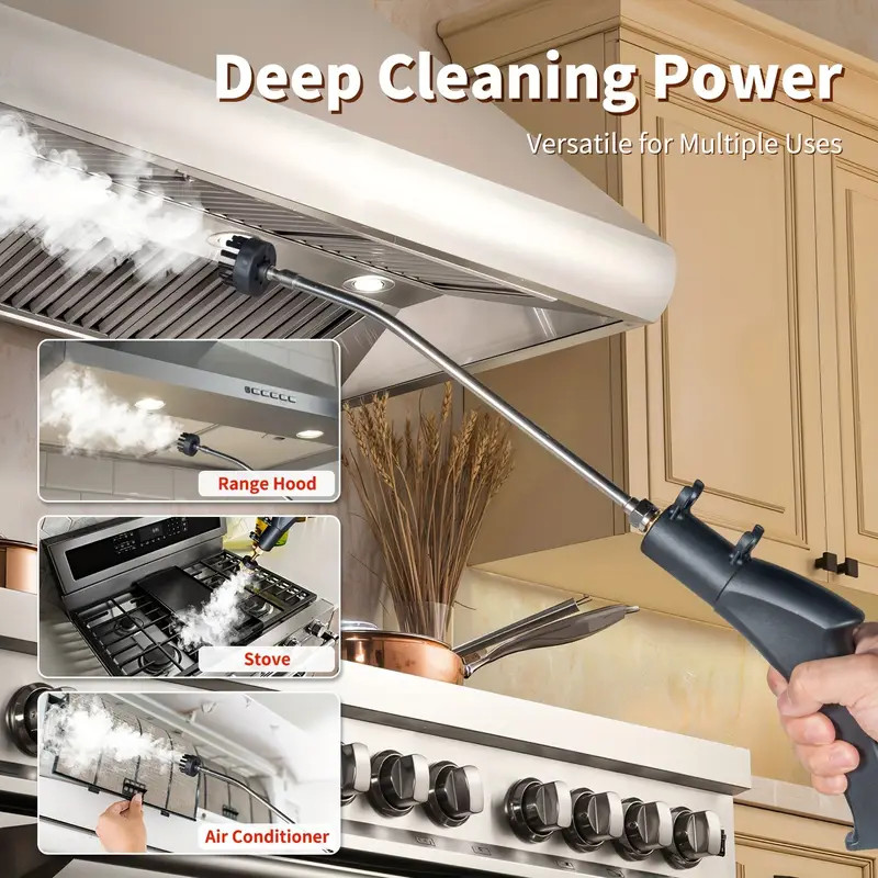 3500W Handheld Car Detailing Cleaning Machine High Temp Steam Cleaner Household