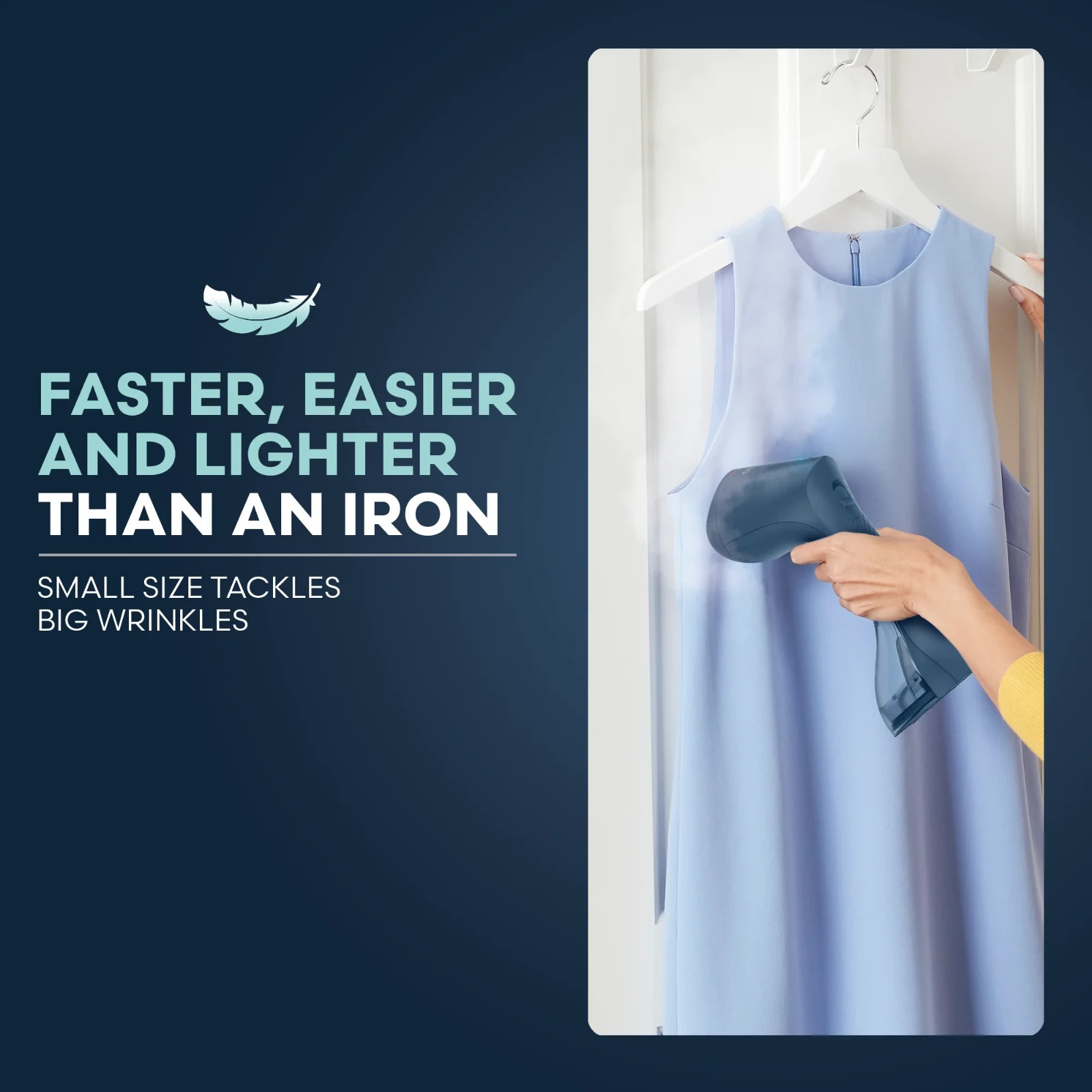 Conair Handheld Garment Steamer 2-in-1 Iron Extreme Steam 35-Sec Heat 15-Min New