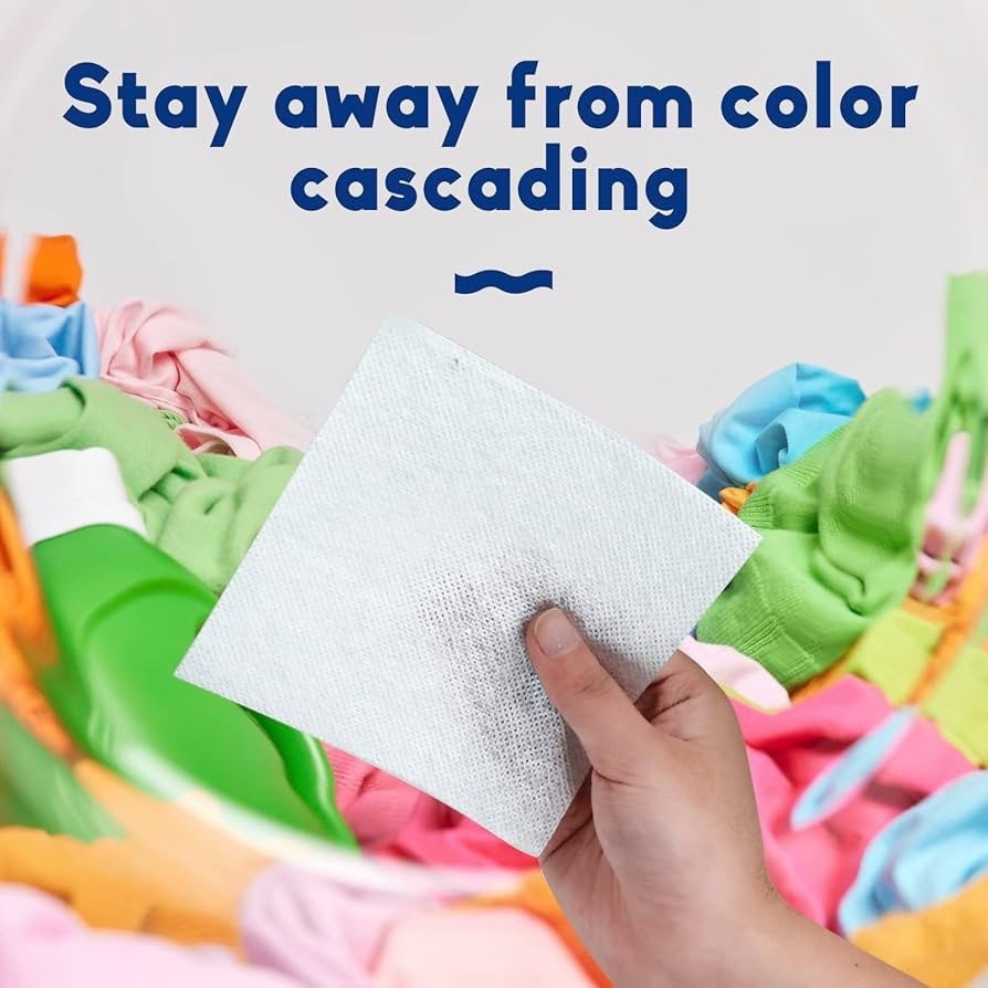2 Pack Color Absorber Laundry Sheets 240 Count Dye Catcher to Prevent Clothes fr