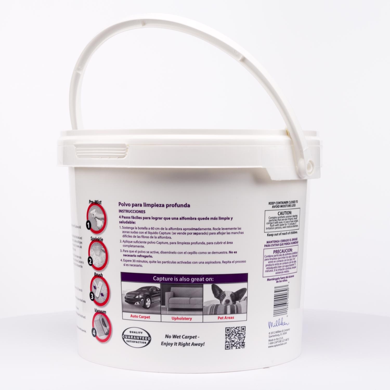 Capture Premium Carpet Cleaner 4 lb Powder Concentrated