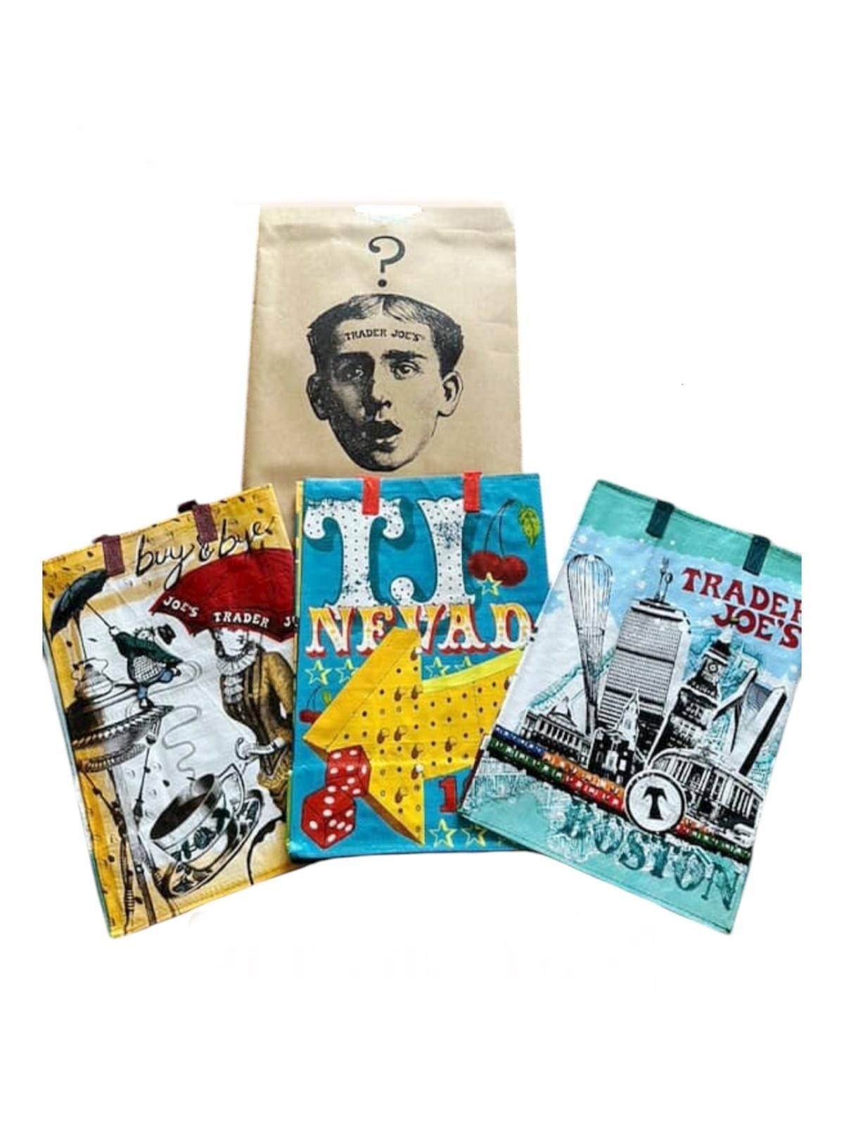 TRADER JOES “Mystery Pack” New Bags 3 Pack Set 2025 Edition!