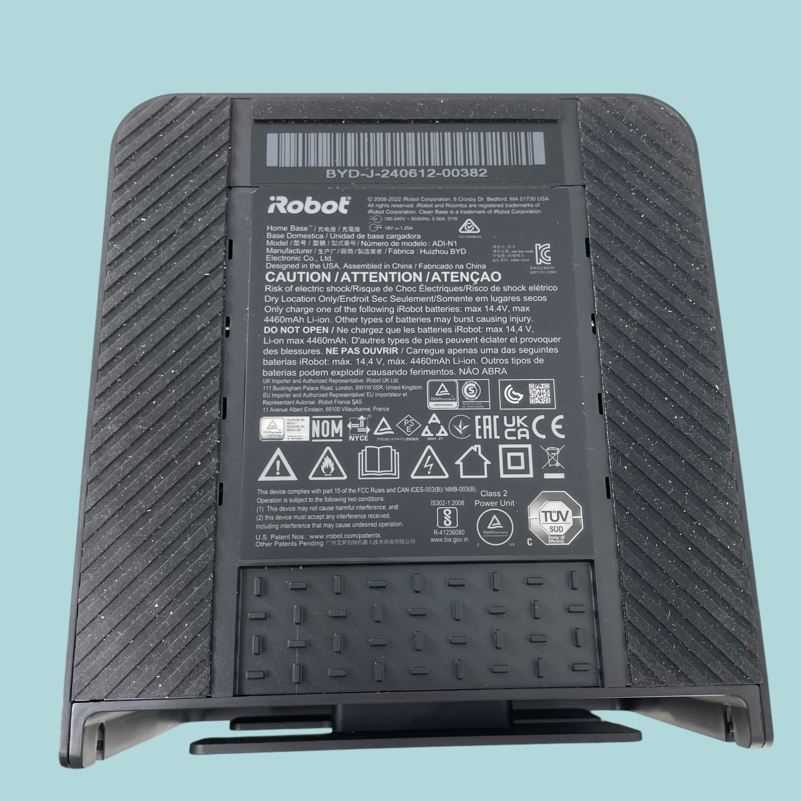 iRobot Roomba Combo j5 Robot Vacuum w/ Interchangeable Mop bin /Graphite #U0671
