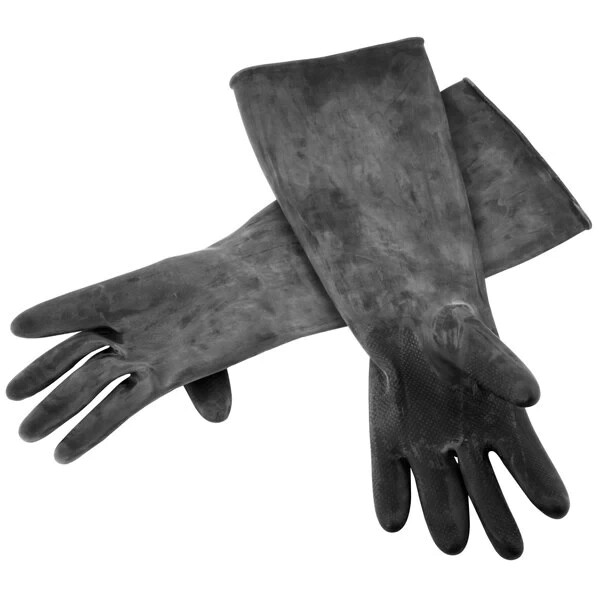 Natural Rubber Latex Gloves Size: #11 x 16″Inch *(12 Qty of Package)