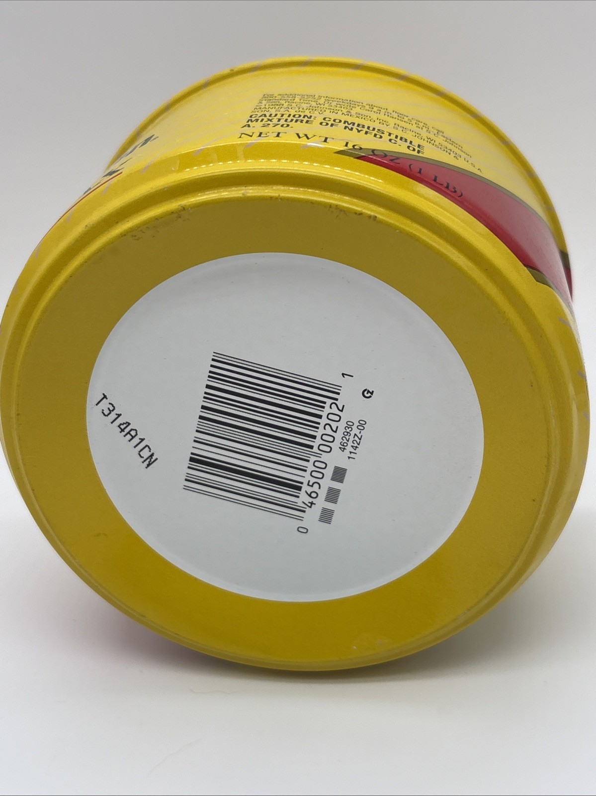 SC Johnson Paste Wax Original Formula Shine Protection 16 oz 1 lb 100% New