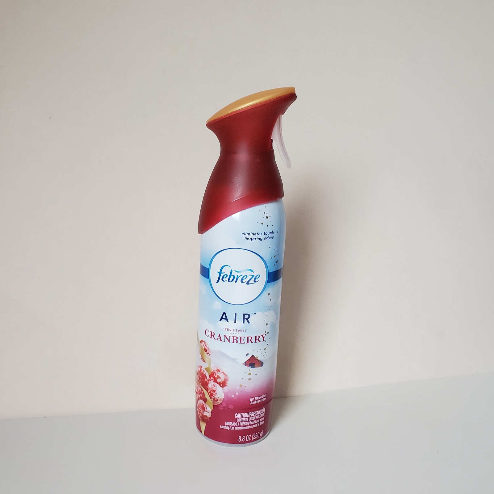 Lot Of 2 Febreze Air Refreshener Fresh Twist Cranberry Spray 8.8oz (250 ml) Each