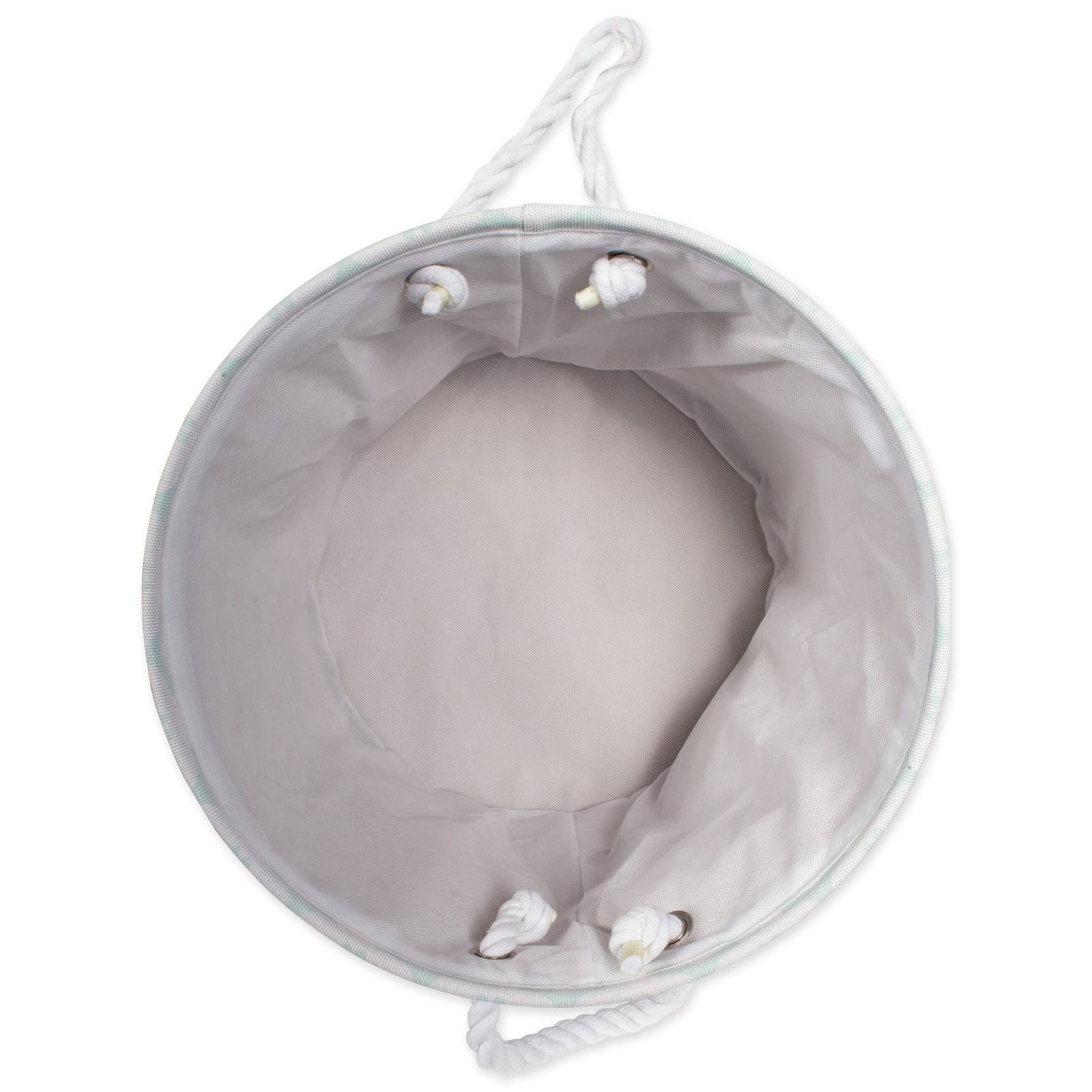 Target Small Round White Gray Pet Storage Basket 9×12 Stylish and Functional