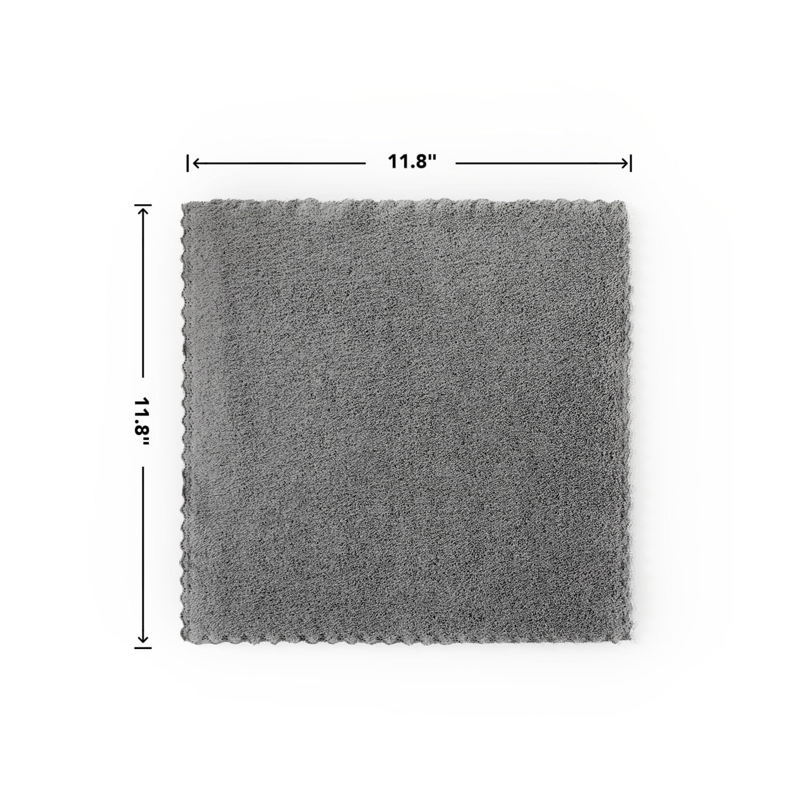 12 Pack Cleaning Cloth,Ultra Soft Absorbent Quick Drying Microfiber Cleaning rag