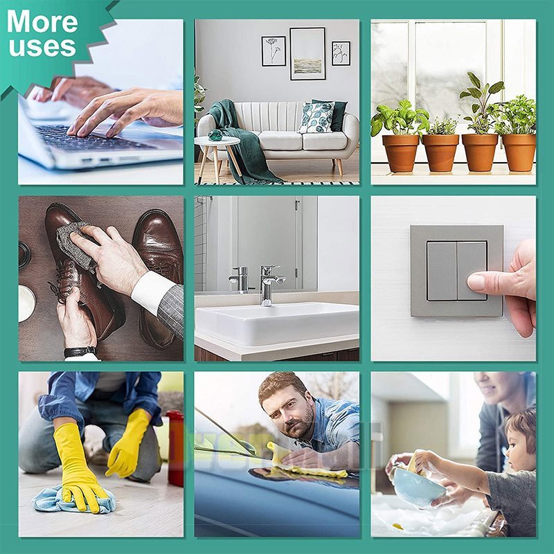 6-72 pcs Scrub Scrubbing Sponges Kitchen Cleaning Non-Scratch Stove Dish Sponge