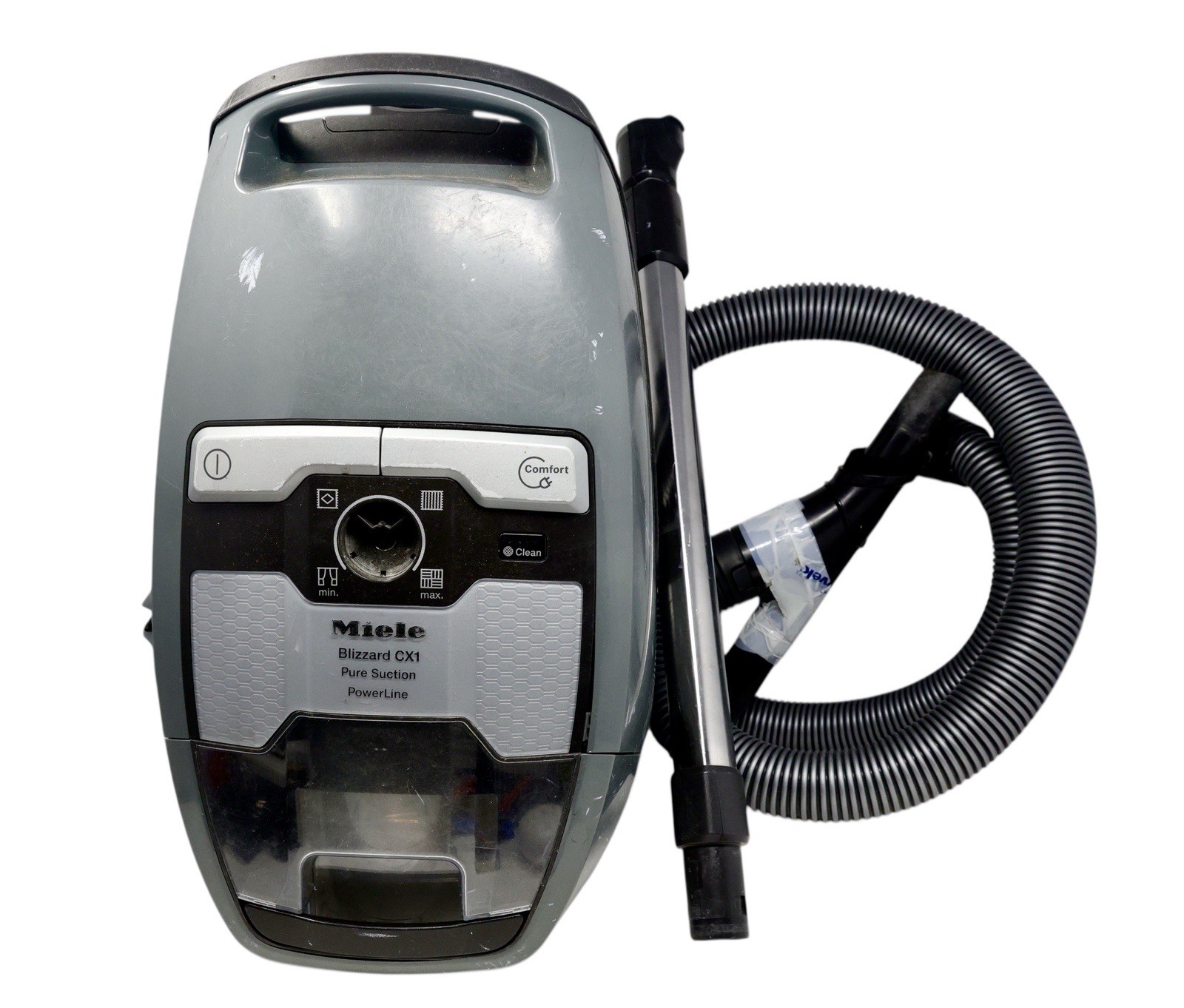 Miele Blizzard CX1 Bagless Canister Vacuum Lotus White *WORKS – READ NOTES*