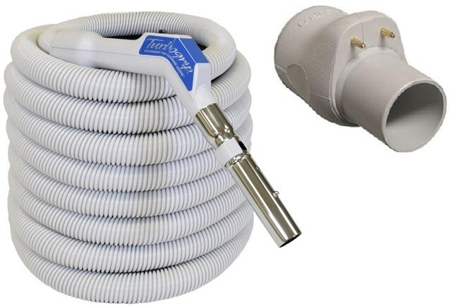 Genuine Vacuflo 35′ Turbogrip Low Voltage Central Vacuum Hose