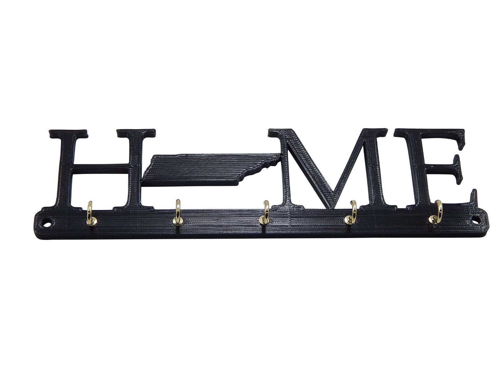 Tennessee Home State Shape Key Holder Hanger Rack Hook Housewarming Wall Gift