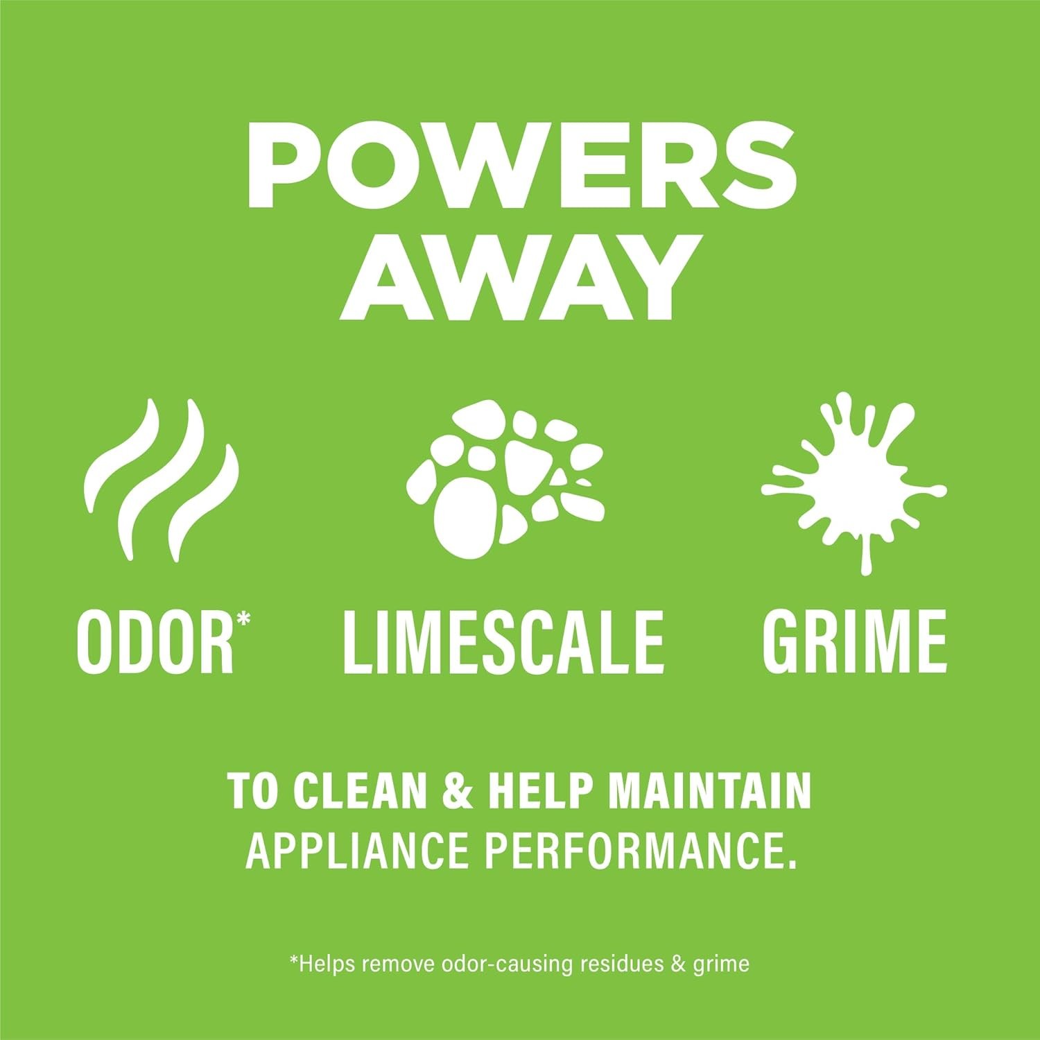 Affresh Dishwasher Cleaner, Helps Power Away Odor Causing Bacteria 6 Tablets