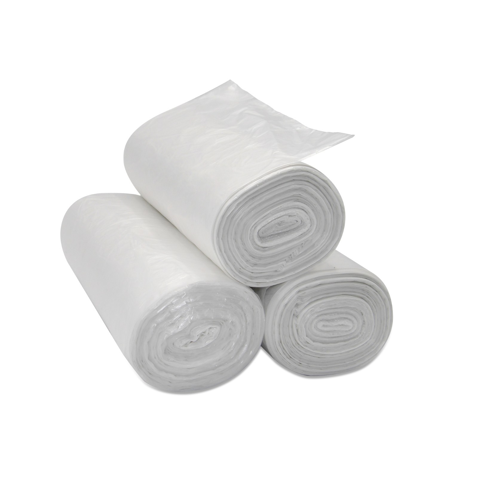 500ea Trash Can Liners 30 gal. 13 Mic. 30 X 37 Inch High-Density Star Seal Btm