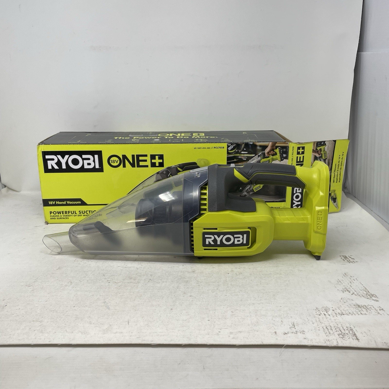 Ryobi PCL705 ONE 18V Volt Cordless Multi-Surface Handheld Vacuum *Tool Only*