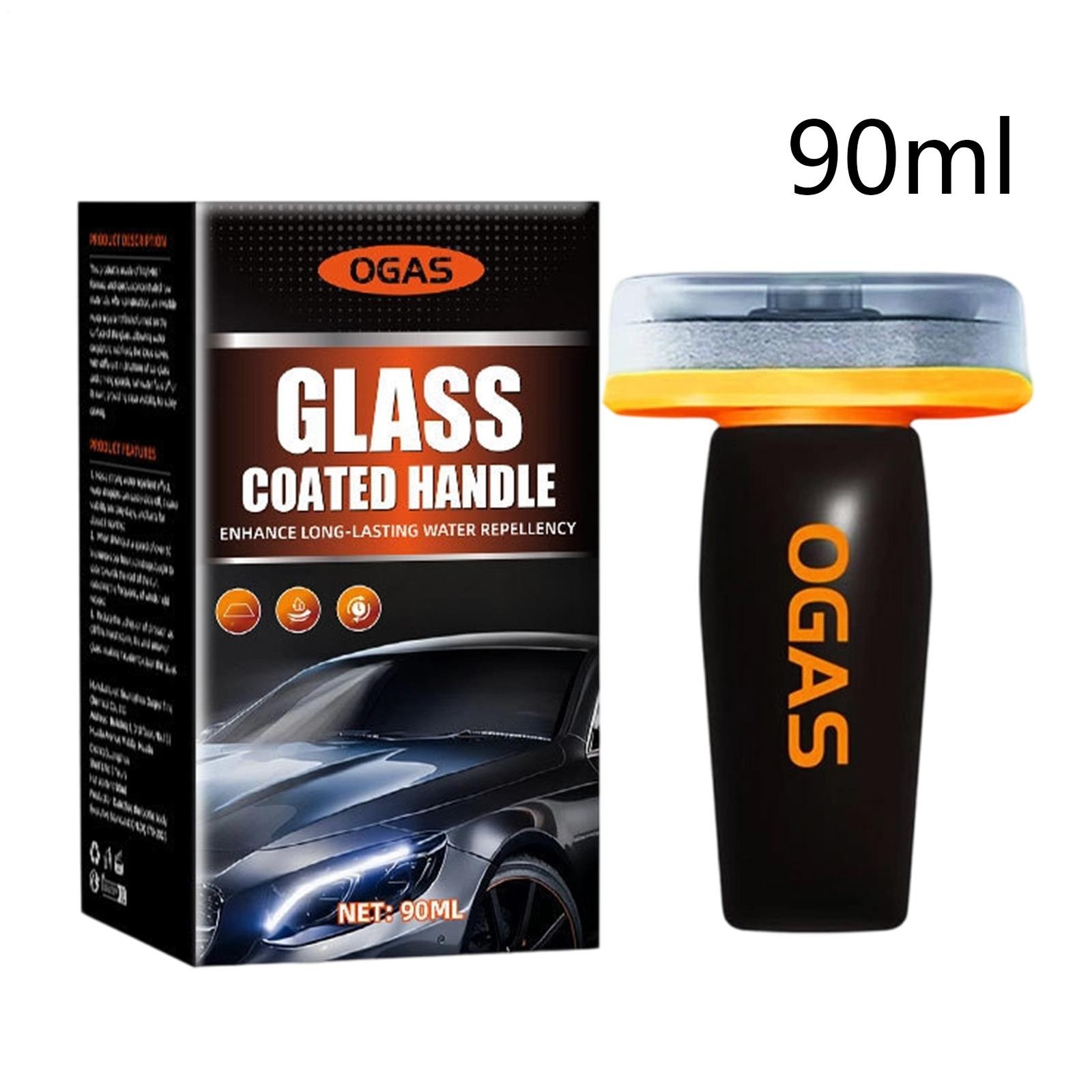 OGAS 90ml Car Glass Oil Film Remover Windshield Cleaner Stain Removal