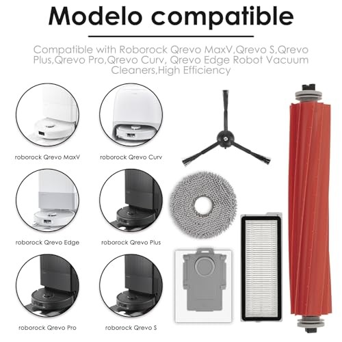 (20 Pack) QRevo S Replacement Parts Compatible Accessories Black Kit(20 Pieces)
