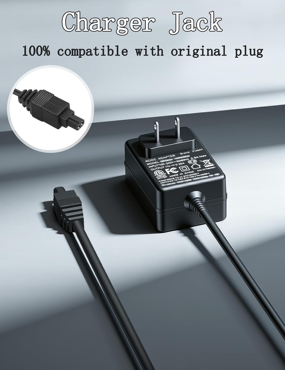 Charger for Shark V2945Z V2950 XA2950 Floor Sweeper Vacuums, Replacement Power C