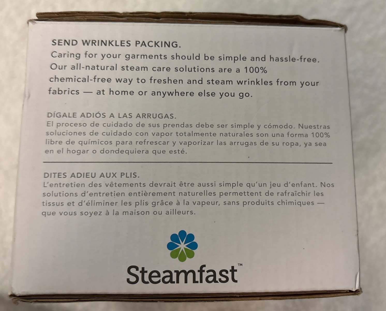 Steamfast Travel Size Mini Steam Iron Model SF-727 Durable Non Stick