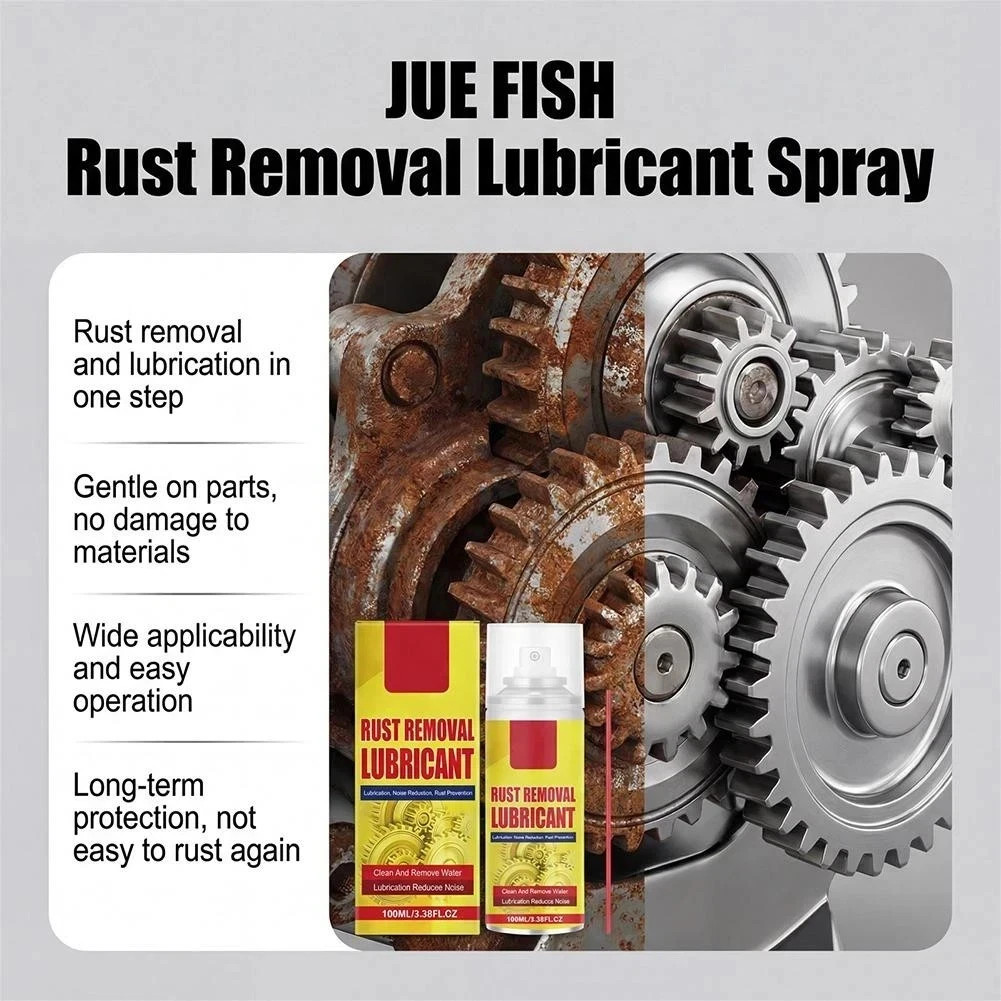 100ml Rust Removal Lubricant Spray New Anti-Rust Lubricant Spray & Rust Remover
