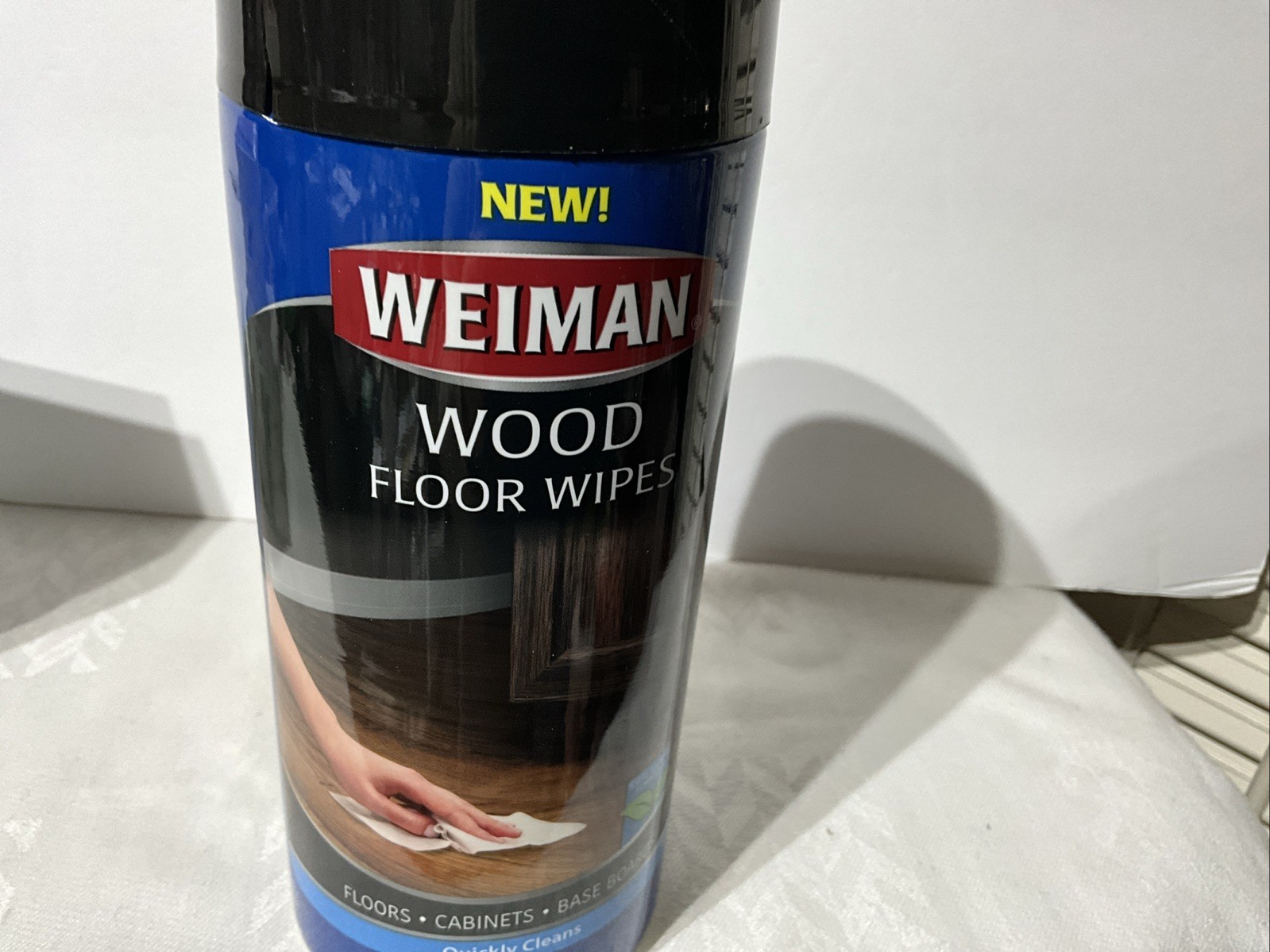 Weiman Wood Floor Wipes 24 Wipes 7×10 Floors Baseboards Cabinets New Sealed
