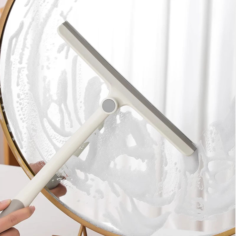 360 Degree Rotatable Shower Squeegee Glass Wiper Scraper Squeegee Cleaner with S