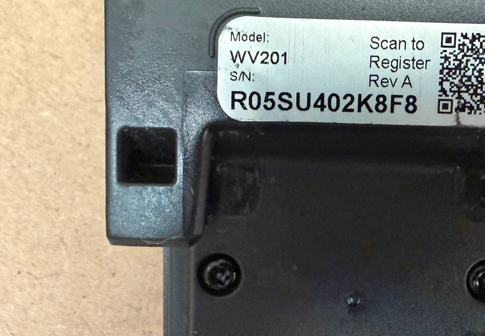 Shark WANDVAC WV201 Replacement Cordless Handheld Vacuum Main Unit NO BATTERY