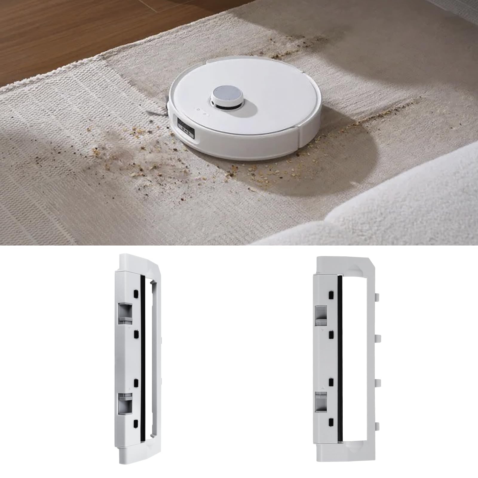 Main Brush Cover Replacement for Roborock Qrevo S5V / Qrevo Curv/Qrevo EDGE/S…