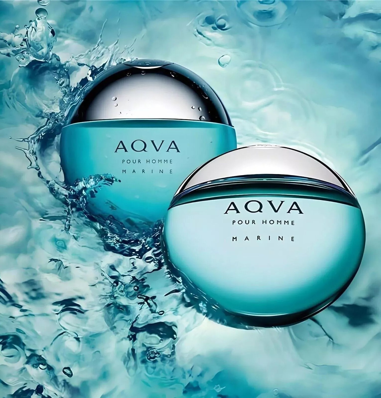 New Sealed Aqva Marine 3.4 Oz/100ml EDT Spray Aromatic Aquatic For Men USA SHIP
