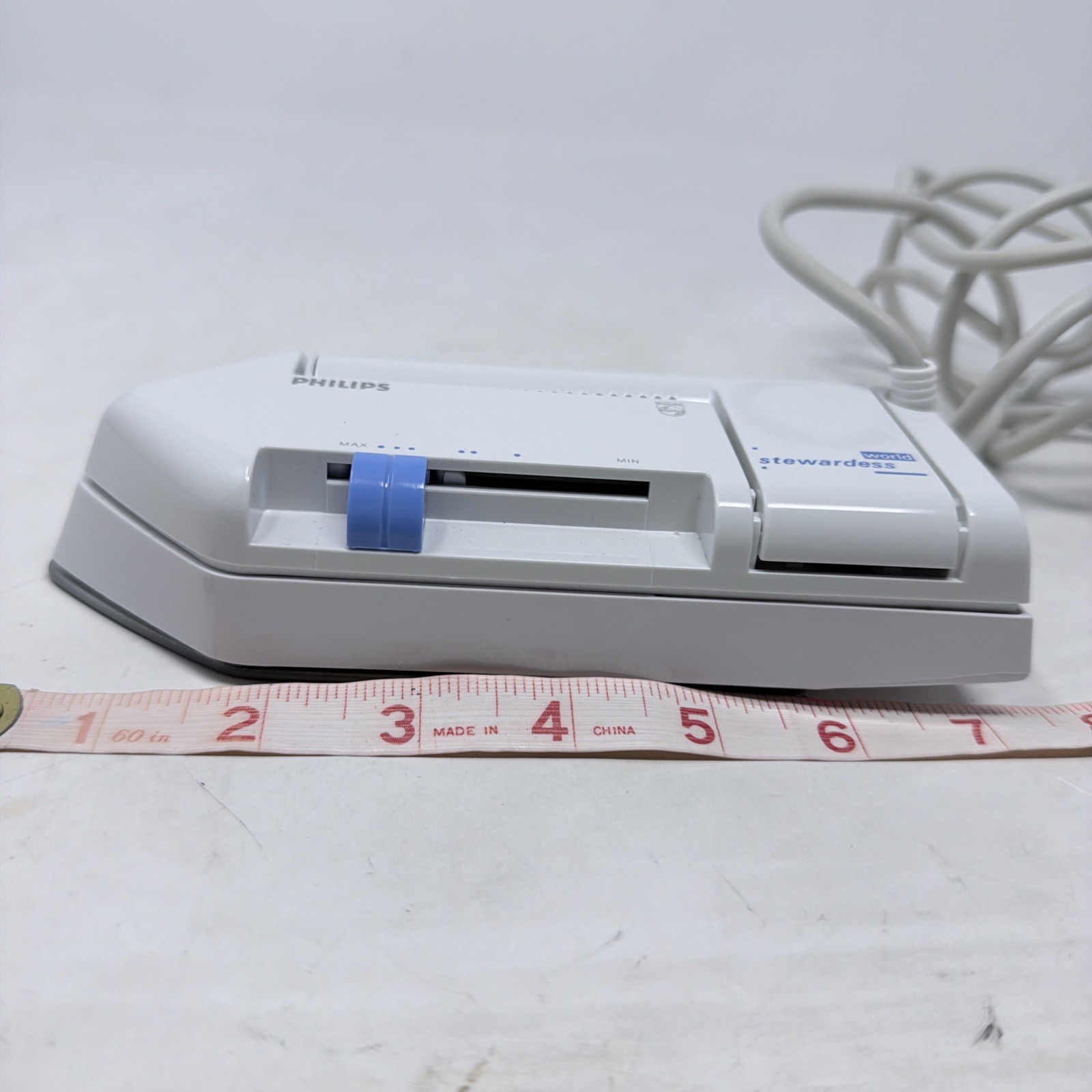 VTG Philips World Stewardess Model HD 1301/B Travel Iron Tested Working 110-240v