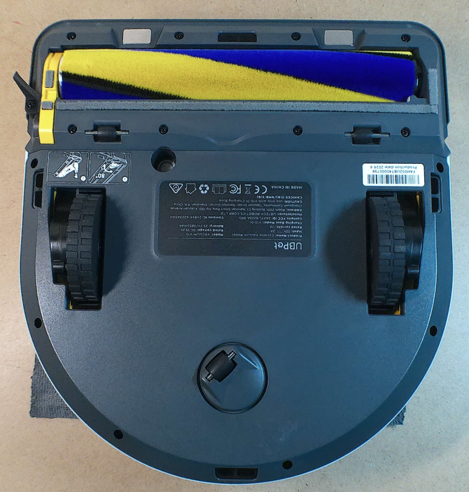 UBPet 22,000Pa Cyclone Robot Vacuum for Pet Hair & Carpet WiFi/App control