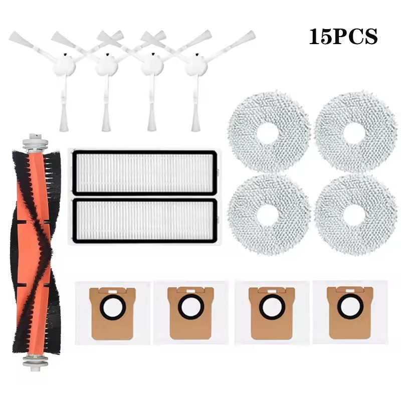 For Xiaomi X10+ X10 Plus (B101GL) Robot Vacuum Brush Filter Dust Bag Wipe Parts