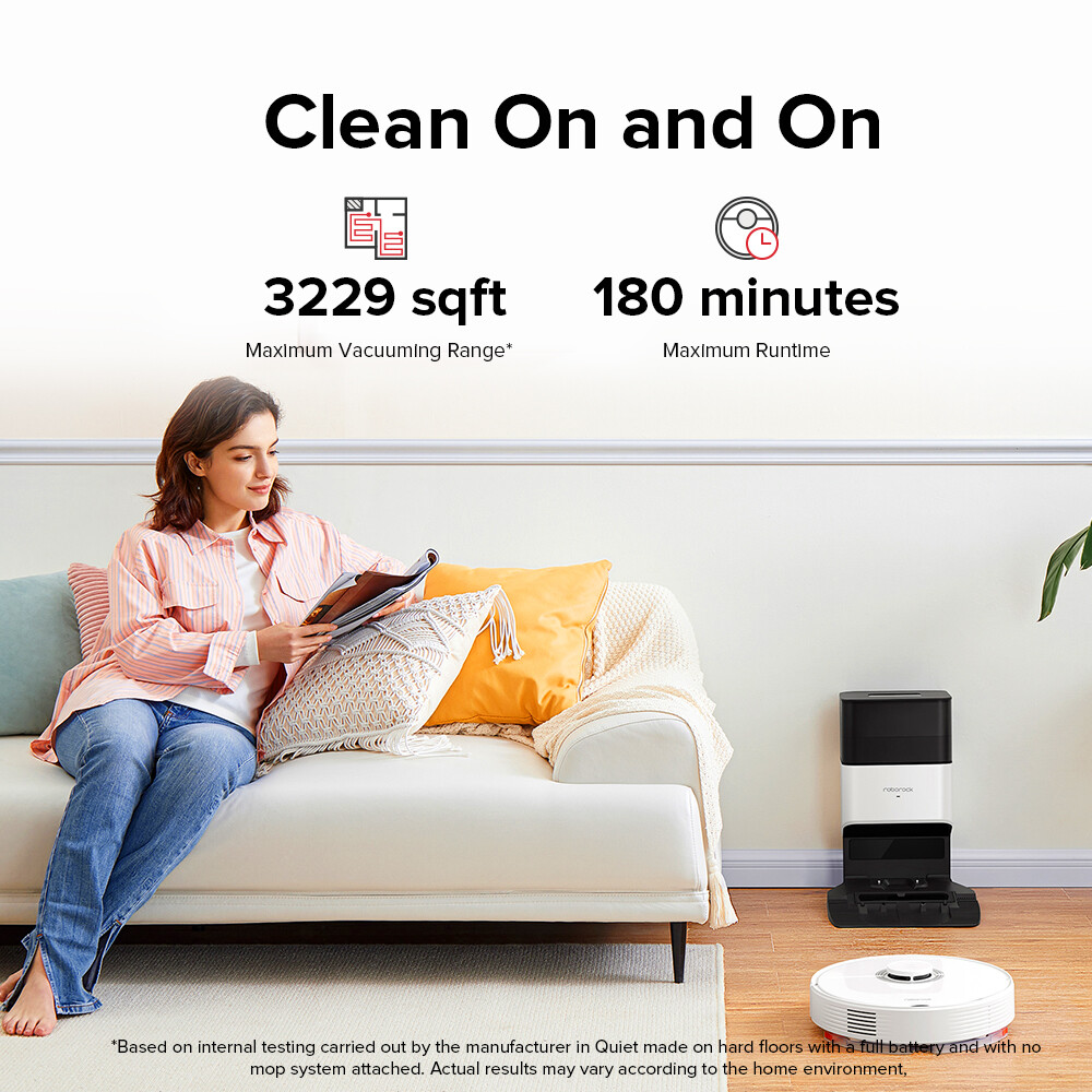 Roborock Q7 Max+ Self-Emptying Robot Vacuum Cleaner – Certified Refurbished