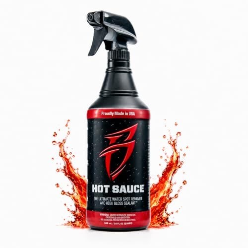 Hard Water Spot Remover 32 oz Spray Boat RV Auto Fiberglass Wax Sealant Gloss