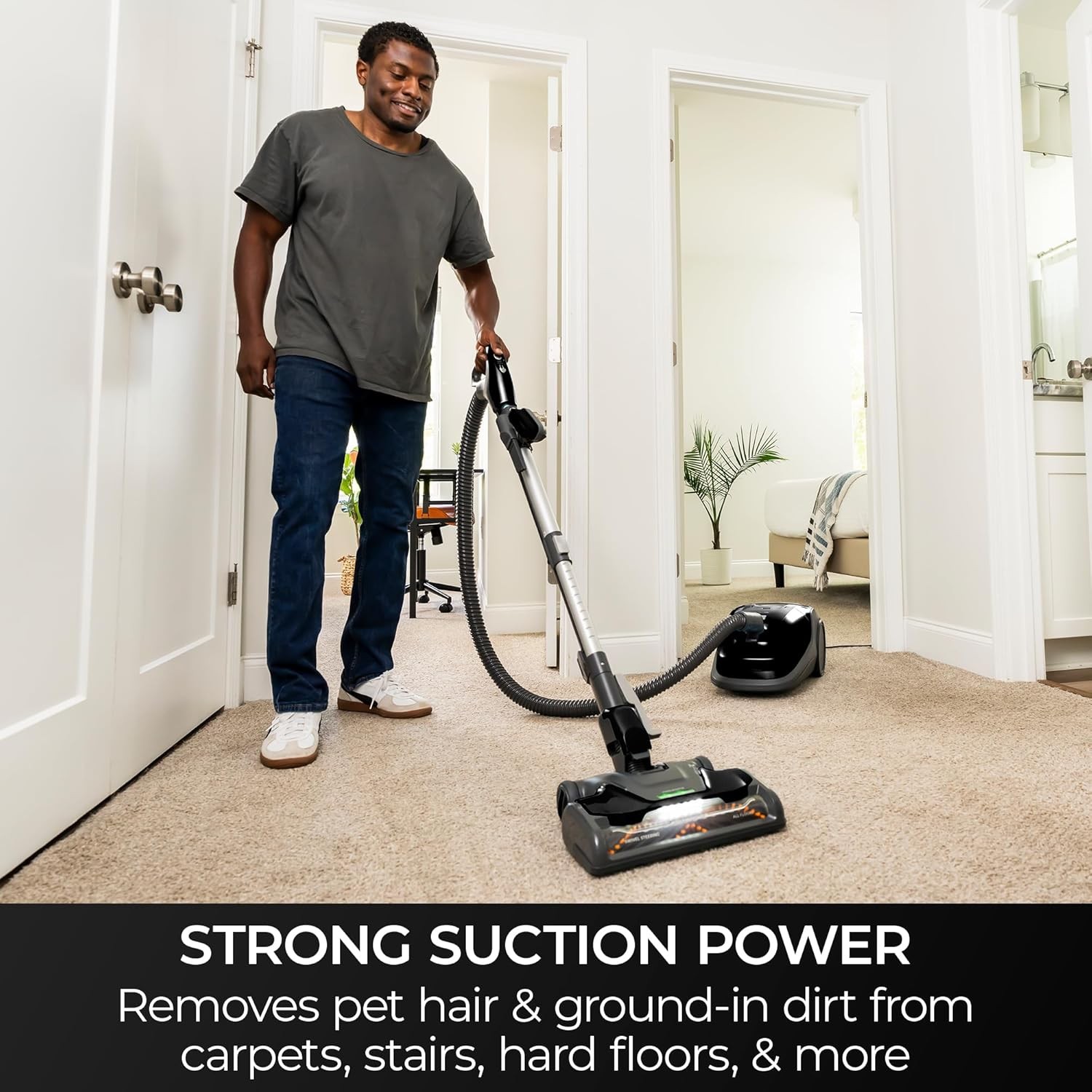 Kenmore BC3006 400 Series Pet Friendly Lightweight Bagged Canister Vacuum