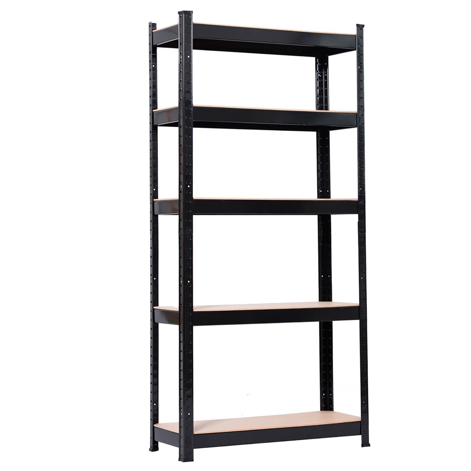 Shelf Garage Steel Metal Storage 5 Level Adjustab Organizer Furniture