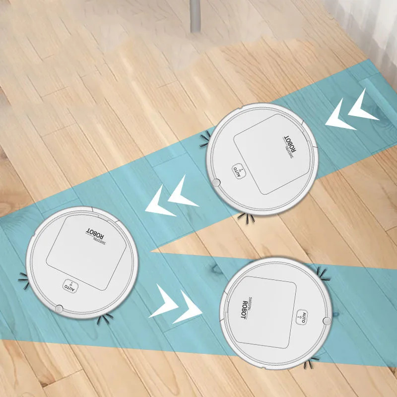 New Automatic Robot Vacuum Cleaner Smart Sweeping Dry Wet Cleaning Machine Charg