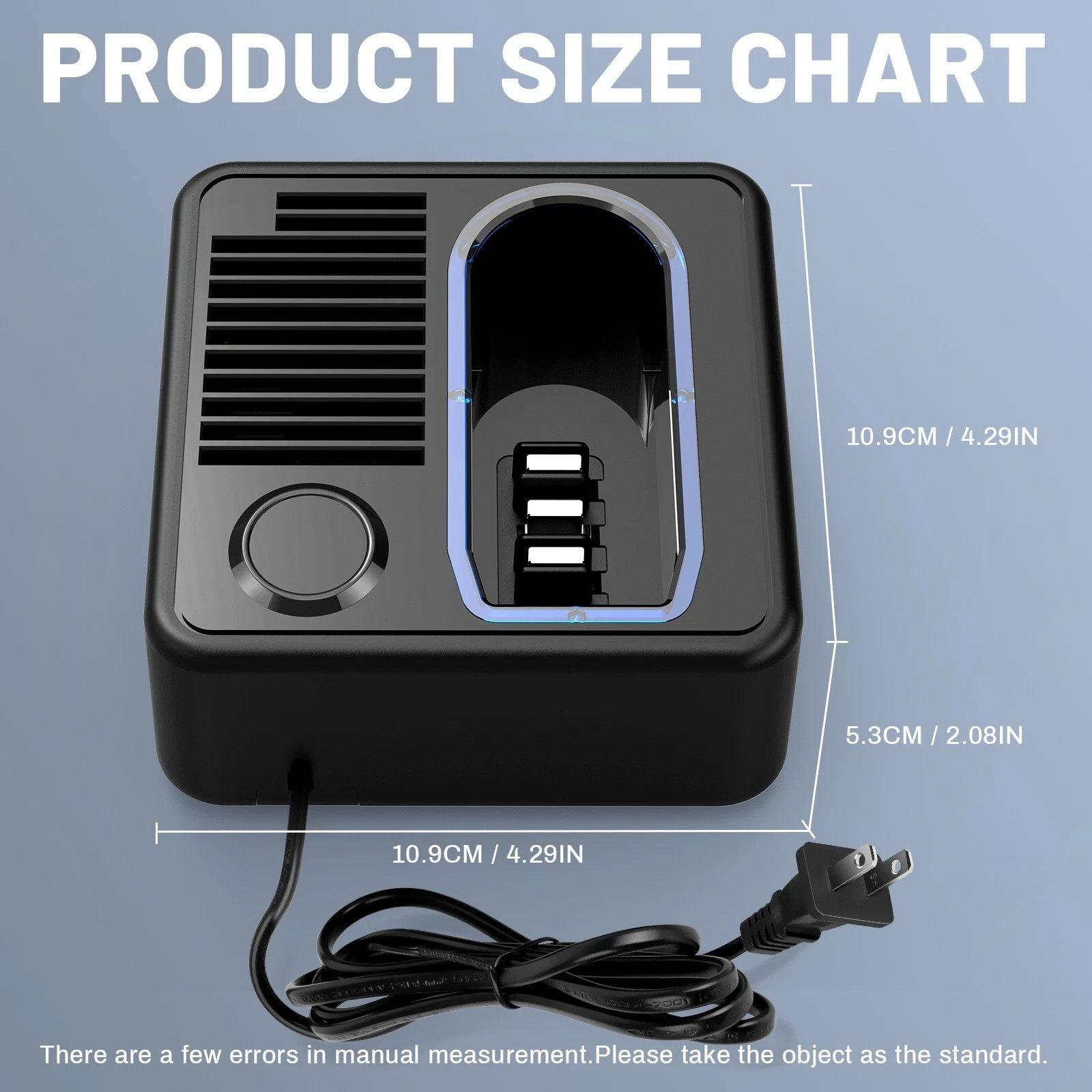 Battery Charger for Hoover Linx 18-22V Lithium Battery BH50000 BH5005 BH50010 US