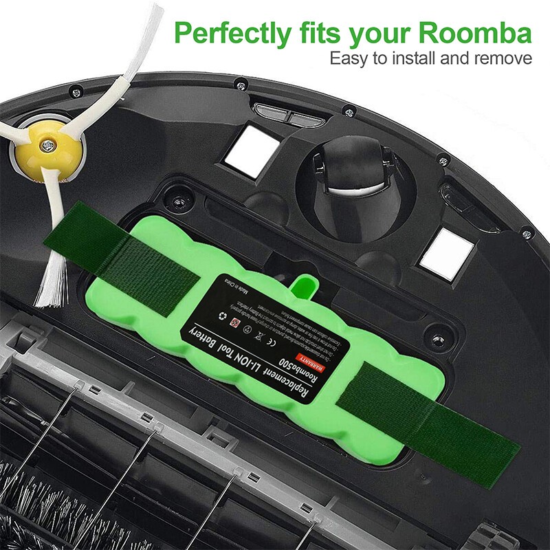 14.4V 6800mAh Battery For iRobot Roomba 500 595 600 650 700 780 790 800 880 960