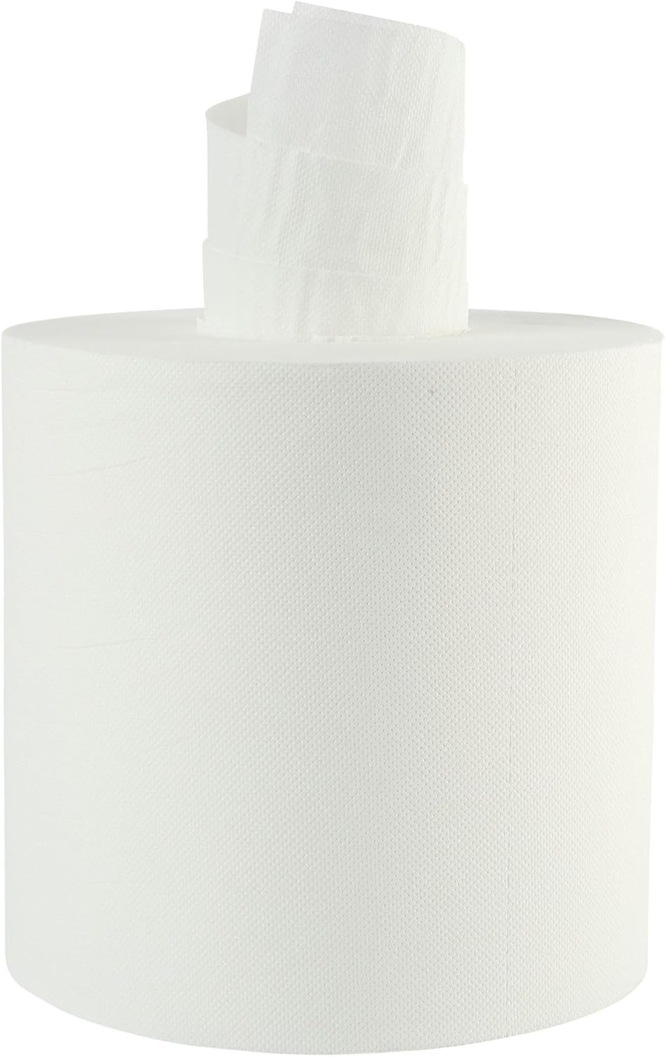 Bathroom Center-Pull Disposable Hand Paper Towel Roll, 2-Ply, 7.6 X 8.9, 600/Rol