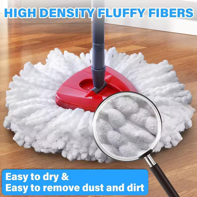 Replacement Mop Head for O-Cedar Spin Mop EasyWring Microfibers Mop Refill Heads