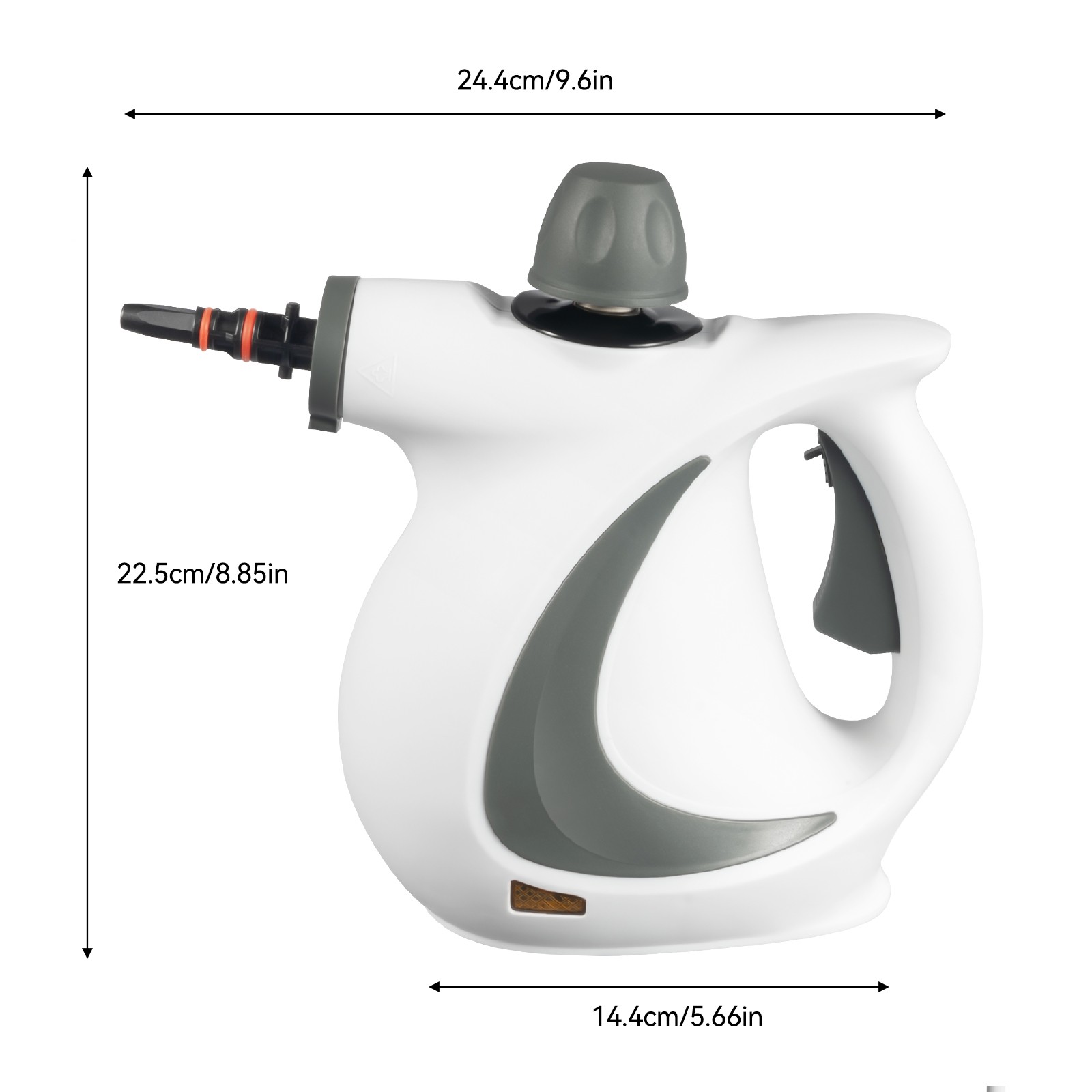 Handheld High Temp Steam Cleaner 1050W Portable Cleaning Machine w/ 9.19ft Cord