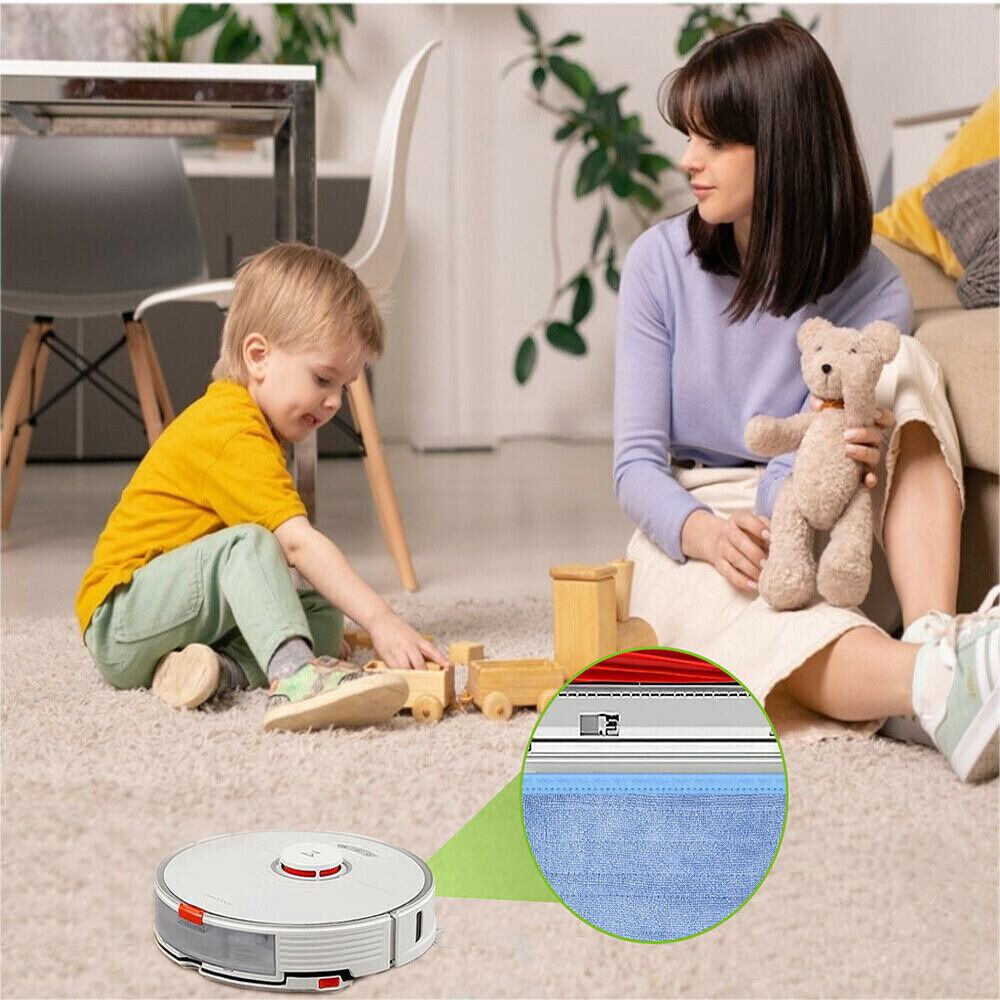 1-20PCS Cleaner Mop Cloth for Xiaomi Roborock T7 T7S Plus S7 S7+, S7 MaxV Ultra