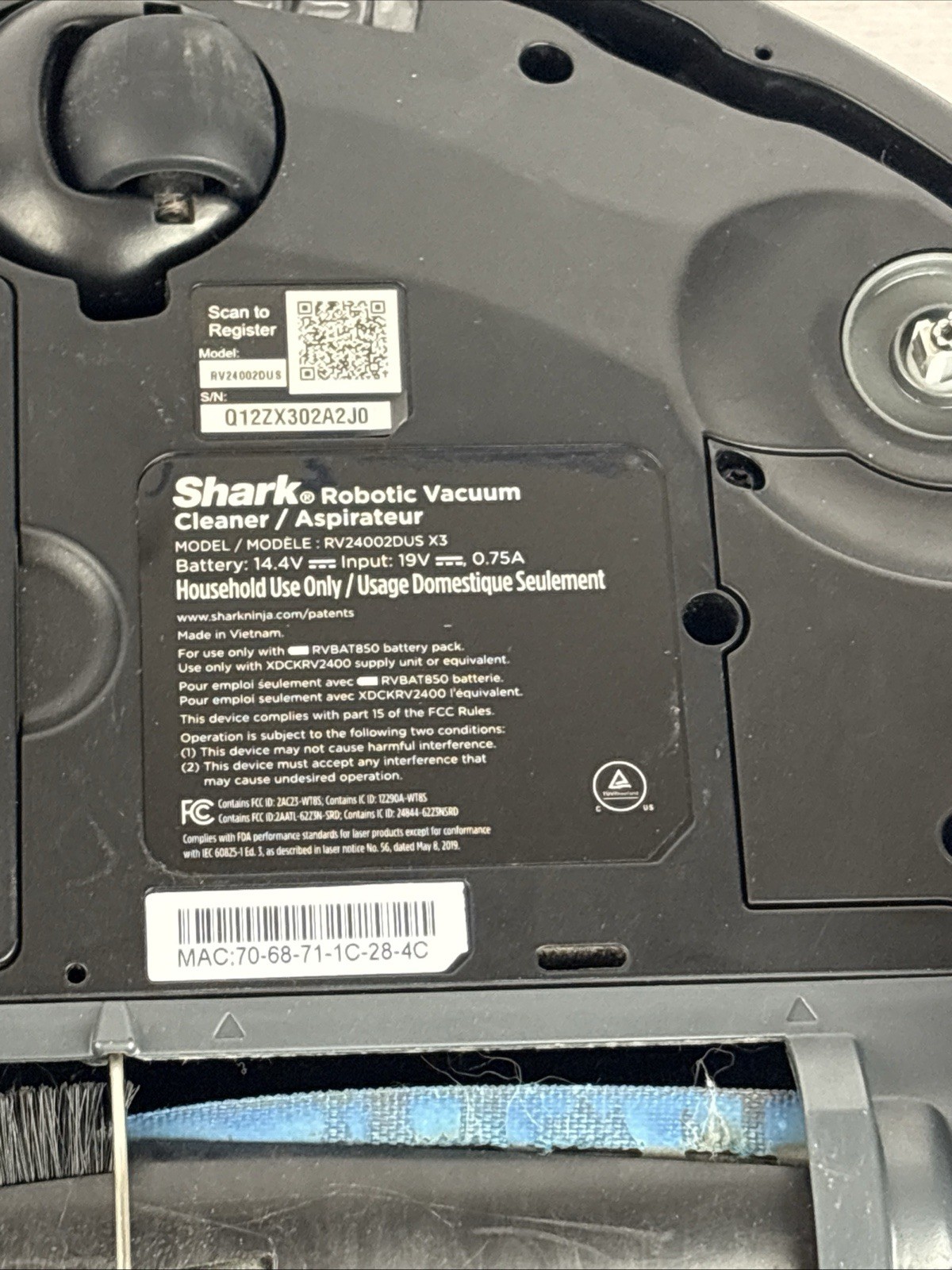 The Shark Matrix Plus 2-in-1 Robot RV24002DUS X3 (WMP016562)