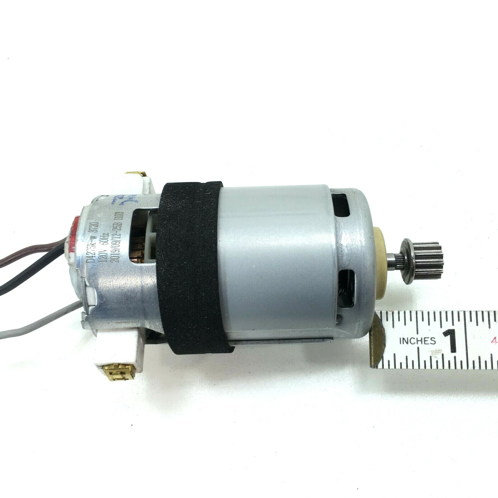 Shark LZ602 LZ600 LZ601 SMALL 120V POWER HEAD BRUSHROLL MOTOR Part D4275k-w 3720