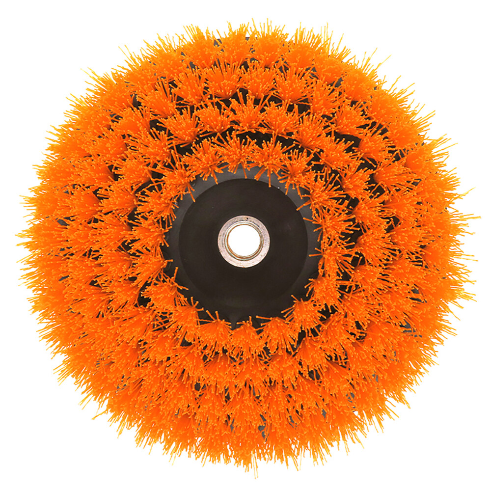 5 inch Electric Drill Soft Brush for Carpet and Upholstery Cleaning, M14 Hollow