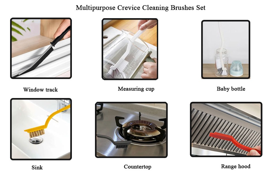 11PCS Cleaning Brush Set, Deep Cleaning Groove Gap Cleaning Tool | Remove