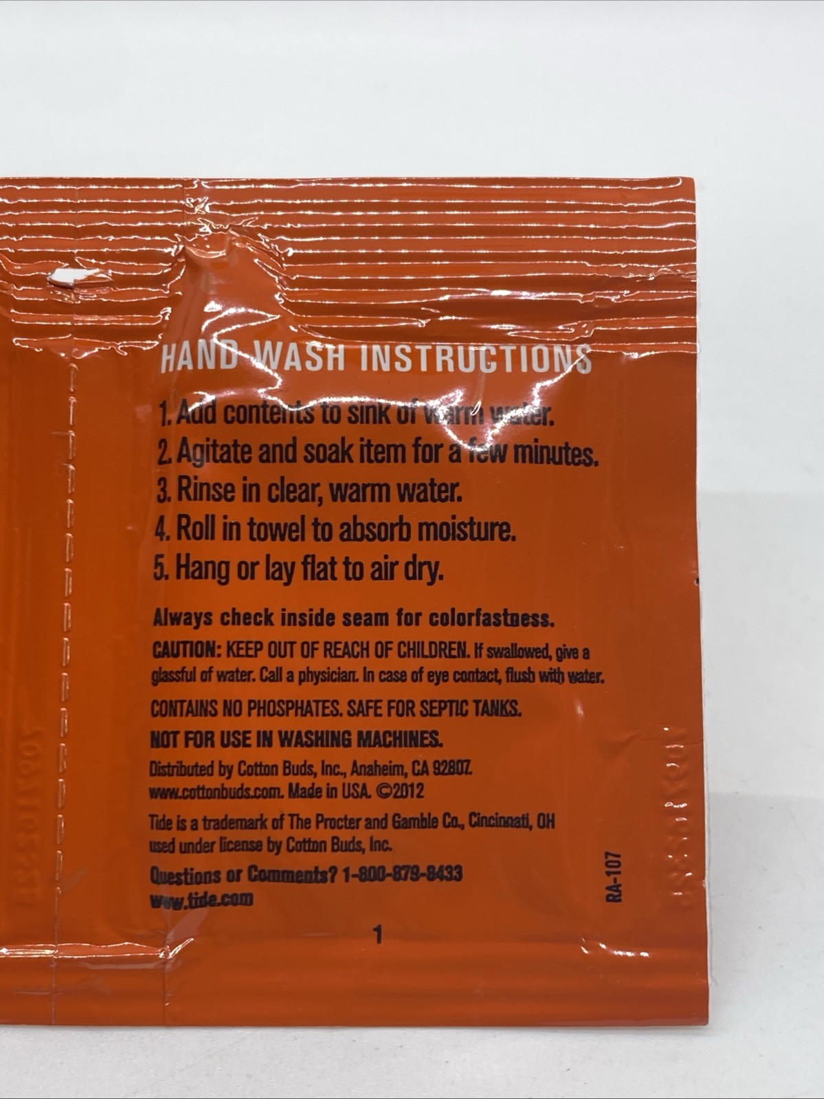4-Tide Liquid Travel Sink Packets, (3 x 4.5 fl oz) 3-Count