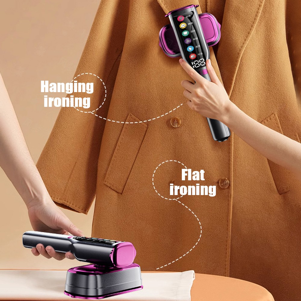 Portable Steamer for Clothes, Clothes Steamer Handheld, 1200W 2 in 1 Steam Iron