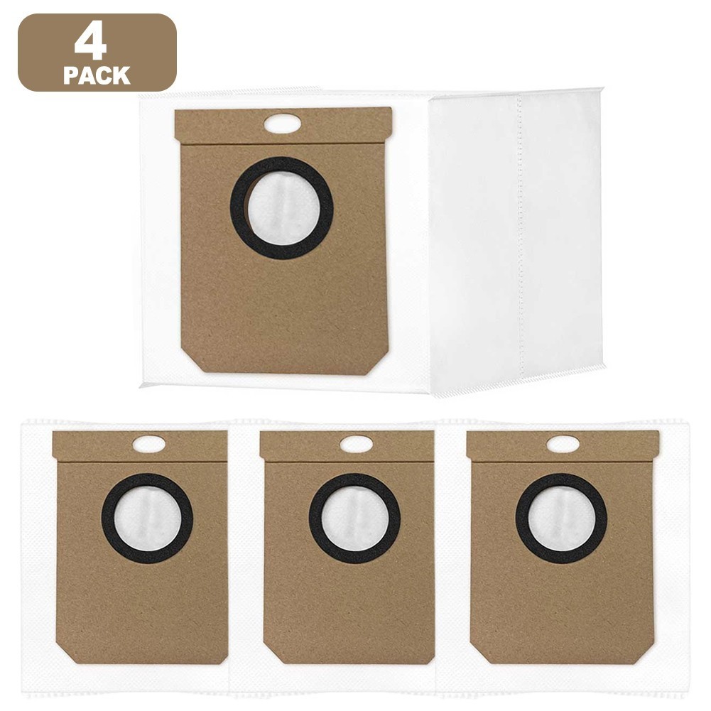 4/10PCS 3.5L Disposable Replacement Bags For PVCRAC 7290 Robot Vacuum Cleaner