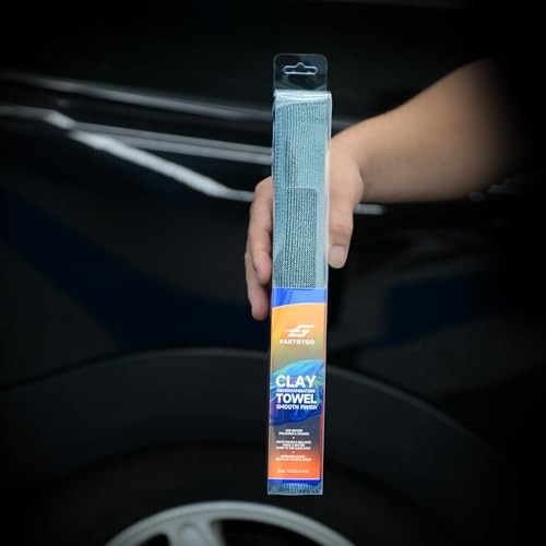1.0 Clay Towel for Auto Detailing – 1Pcs 12″ Synthetic Clay Bar Towel, Paint